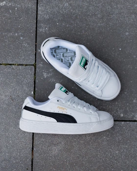 Кросівки жіночі Suede XL White Black 36