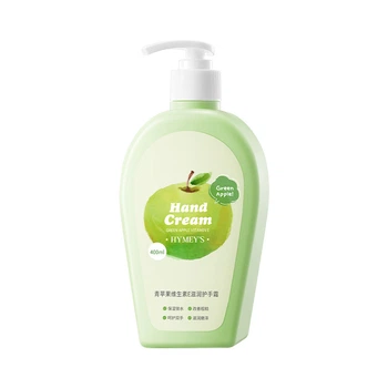 Крем для рук HYMEY'S Green Apple с экстрактом зелёного яблока и витамином E 400 г, (W3-04009.apple)