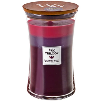 Ароматична свічка WoodWick Trilogy Sun Ripened Berries, 275 г