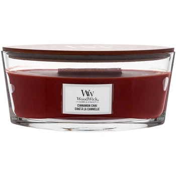 Ароматическая свеча WoodWick Cinnamon Chai Ellipse, 453,6 г