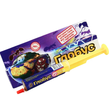 Шприц-гель від тарганів і мурах Глобус 30 мл (4820165830030)