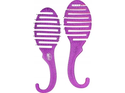 Szczotka do włosów Wet Brush Shower Detangler Purple Glitter (736658598186)