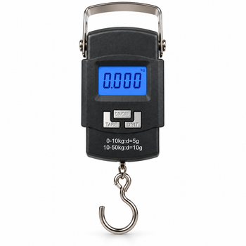 Электронные подвесные весы Crownberg CB-08 до 50 кг, LCD-дисплей