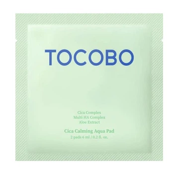 Успокаивающие маски для лица 2 шт TOCOBO Cica Calming Aqua Pad