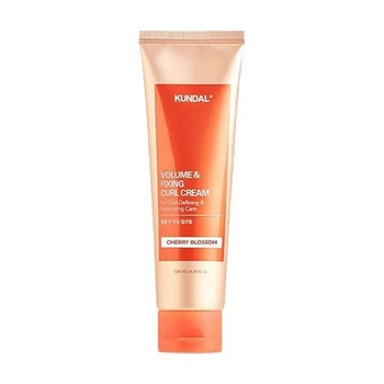 Крем для фиксации вьющихся волос «Вишневый Цвет» 130 мл Kundal Volume and Fixing Curl Cream Cherry Blossom