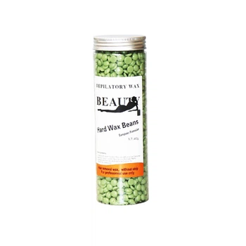 Гранулированный воск в банках Beauty Wax, 400 г, Green Tea