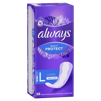 Щоденні прокладки Always Daily Protect Long Нейтралізація запаху 26 шт
