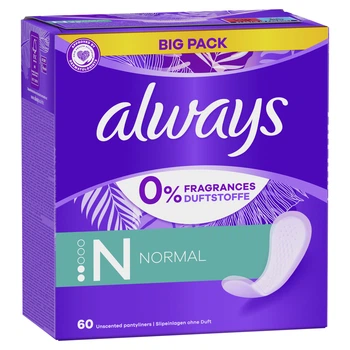 Щоденні прокладки Always Daily Fresh Normal Без запаху 60 шт