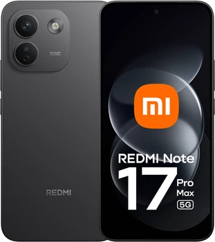Smartfon Xiaomi Redmi Note 17 Pro Max 5G 8/256GB Black (MZB0P2REU)