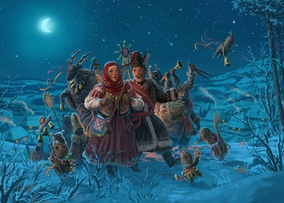 Набір із 15 Різдвяних листівок Cardsforsoul від Романа Дубіни 10,5 Х 14,8 см