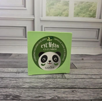 Гідрогелеві патчі під очі Sadoer Cucumber Eye Musk з Огірком 60шт (ВІ2952)