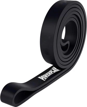 Еспандер-петля (гумка для фітнесу і кроссфіту) PowerPlay 4117 Power Band Чорна (16-32kg)