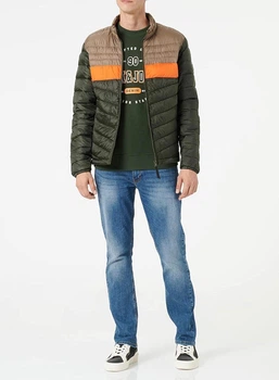 Куртка демісезонна чоловіча Jack & Jones 194390 S Хакі (2200005137376)