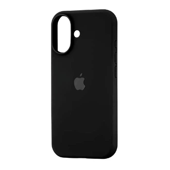 Чохол WAVE Full Silicone Case із захистом 360 по корпусу з внутрішнєю мікрофіброю для iPhone 17 Black