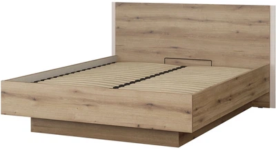 Кровать с подъемным механизмом Frisco Collet 1753х2058х987 мм Дуб/Песочный (24516-CET1161)