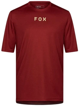 Джерси велосипедное Fox Ranger Wordmark рыжее, размер S