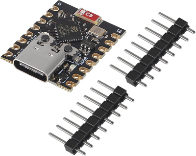 Плата разработки ESP32-C3 Super Mini Wi-Fi 2.4GHz + Bluetooth 5.0 LE, Type-C, RISC-V