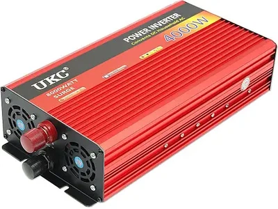 Инвертор 12V-220V 4000W с плавным пуском, преобразователь напряжения 12-220В