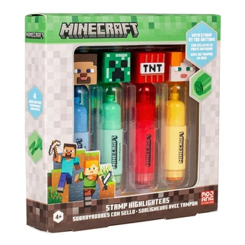 Набір маркерів Kids Licensing Minecraft 4 шт (MC00058)