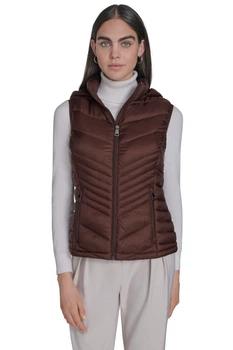 Теплый жилет Calvin Klein 42(S) Коричневый (157942)
