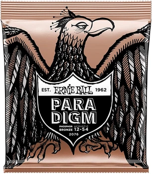 Струни для акустичної гітари Ernie Ball 2076 Paradigm Medium Light Phosphor Bronze 12/54