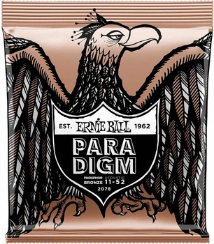 Струни для акустичної гітари Ernie Ball 2078 Paradigm Light Phosphor Bronze 11/52