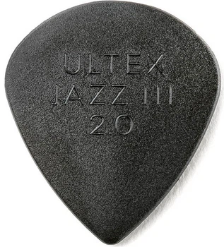 Медиатор Dunlop 427R2.0 Ultex Jazz III Guitar Pick 2.0 mm (1 шт.)