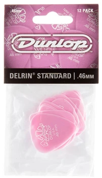 Медиаторы Dunlop 41P.46 Delrin 500 Standard Plectrum Player's Pack 0.46 mm (12 шт.)