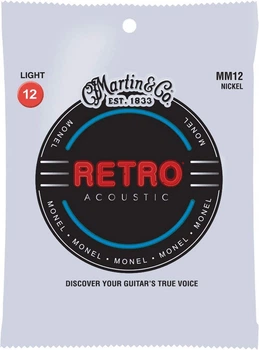 Струны для акустической гитары Martin MM12 Retro Light 12/54
