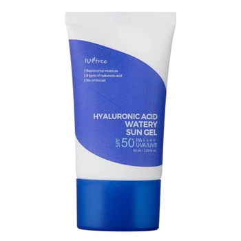 Зволожувальний сонцезахисний крем-гель Isntree Hyaluronic Acid Watery Sun Gel SPF 50+ PA++++ 50ml