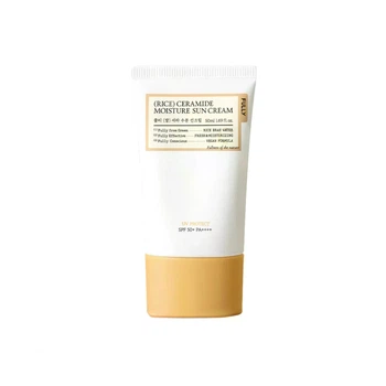 Зволожуючий сонцезахисний крем на сучасних фільтрах FULLY Rice Ceramide Moisture Sun Cream. SPF50+ PA++++ 50 мл