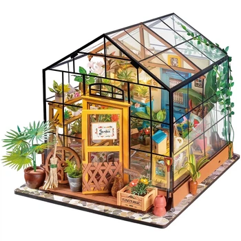 Конструктор 3D міні-будинок Robotime Rolife Cathy’s Flower House DG104