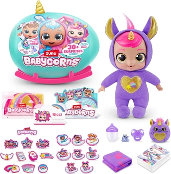 Интерактивная Кукла Бебикорнс Единорог и 30 Сюрпризов Babycorns Interactive Baby Unicorn ZURU 92108