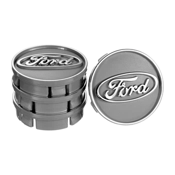 Заглушка колісного диска Ford 60x55 (в компл 4 шт) Білі MAK (50019)