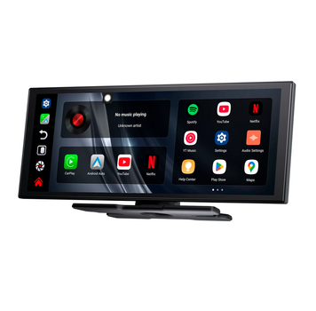 Авто екран OTTOCAST AI Screen 11.4" – бездротовий CarPlay та Android Auto, Android 15, YouTube, Netflix, Google Play, Split Screen