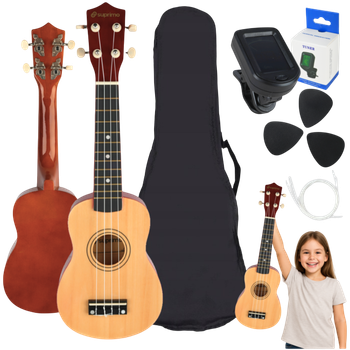 Ukulele Suprimo UK21 SET NW