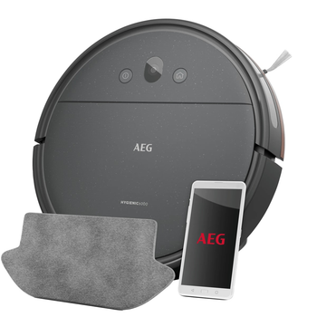 Робот-пилосос AEG Hygienic 6000 AR61UW1DG — сухе та вологе прибирання