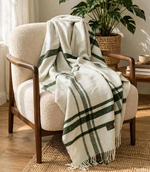 Турецкий плед-покрывало First Choice DAILY 200×220 см Bavori GREEN