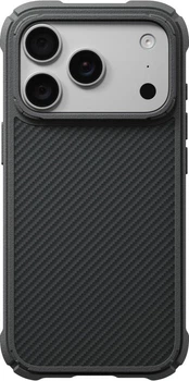 Чохол для смартфона Apple iPhone 18 Pro/17 Pro Pitaka Cairn Case MagSafe Black-Grey (KI1801CP2)