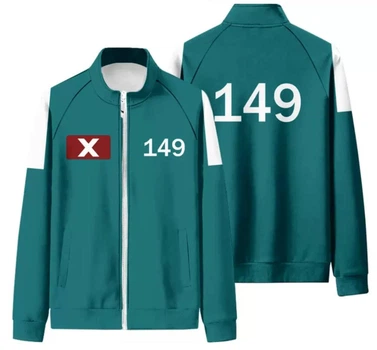 Спортивна кофта "Гра в Кальмара" Гравець 149, розмір 160