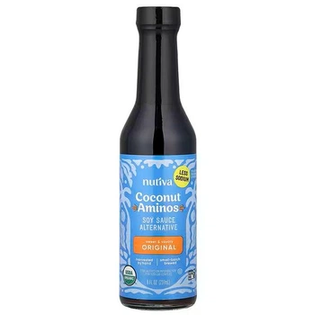 Альтернативный соевый соус без сои, Coconut Secret, Coconut Aminos, оригинальный вкус, 237 мл