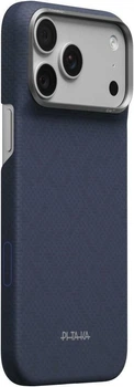 Чохол для смартфона Apple iPhone 18 Pro Max/17 Pro Max Pitaka Edge Case PTK Weaving-Sapphire MagSafe Blue (KI1821PM)