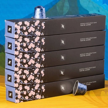 Набір кави в капсулах Nespresso Tokyo Vivalto Lungo — 50 капсул, для кавомашин Nespresso