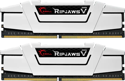 Пам'ять DDR4 32GB 3600MHz PC4-28800 (Kit of 2) G.Skill RipJaws V White (CL18-22-22-42)