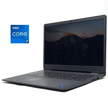 Ноутбук Б-класс Dell Vostro 3500 / 15.6" (1920x1080) IPS / Intel Core i7-1165G7 (4 (8) ядра по 2.8 - 4.7 GHz) / 16 GB DDR4 / 512 GB SSD / Intel Iris Xe Graphics / WebCam / DVD-RW / Win 10 Home б/у