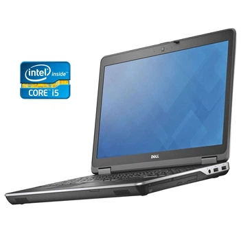 Ноутбук Б-класс Dell Latitude E6540 / 15.6" (1366x768) TN / Intel Core i5-4300M (2 (4) ядра по 2.6 - 3.3 GHz) / 8 GB DDR3 / 128 GB SSD / Intel HD Graphics 4600 / WebCam / DVD-RW б/у