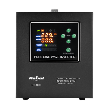 ДБЖ Rebel RB-4030 1200W 12V/230V з чистою синусоїдою