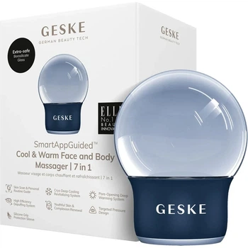 Массажер для лица GESKE Cool&Warm Face and Body Massager 7в1 Midnight (HB0301) [176752]