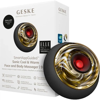 Массажер для лица GESKE Sonic Cool&Warm Face and Body Massager 9в1 Gray (HB0025) [176785]