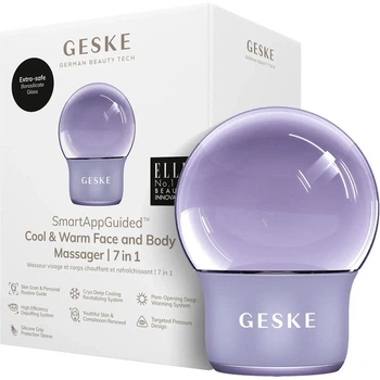 Массажер для лица GESKE Cool&Warm Face and Body Massager 7в1 Purple (HB0303) [176754]